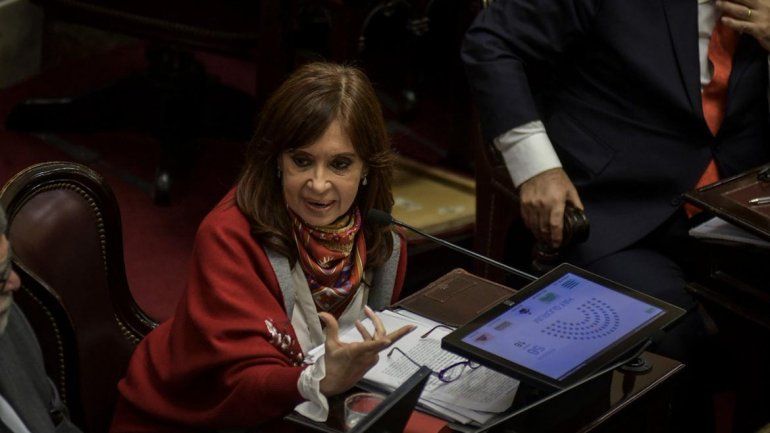 CFK: Estamos rechazando un proyecto sin proponer nada alternativo