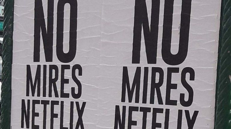La extraña campaña publicitaria que incentiva a no mirar Netflix