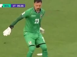 video: el polemico gol en contra del arquero de bolivia que podria dejarlo fuera del mundial