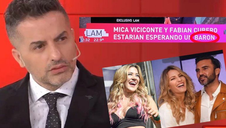 De Brito explotó por un grosero error en un graph: Qué burros que son