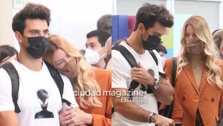 Las fotos del viaje relámpago de Nicole y Manu después del accidente