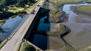 La lluvia en Uruguay ocurrió cerca de la zona de la represa. La lluvia en Uruguay ocurrió cerca de la zona de la represa.
