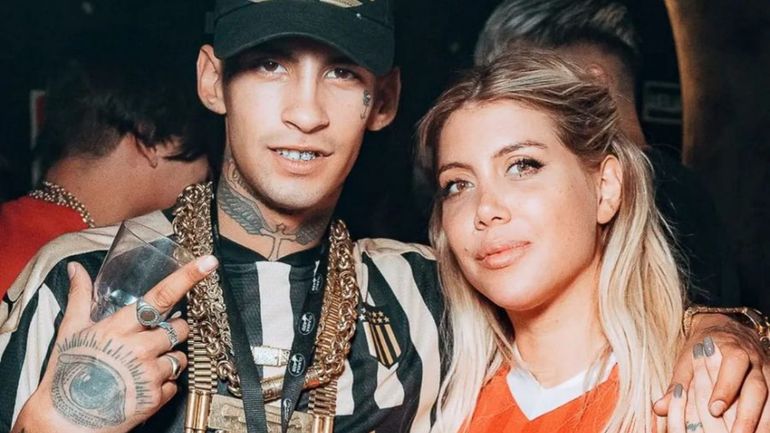 Wanda Nara y L-Gante Wanda Nara y L-Gante