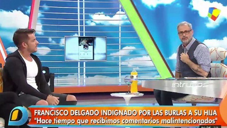 Rial llevó a su programa a Francisco Delgado a para que hiciera su descargo.&nbsp;
