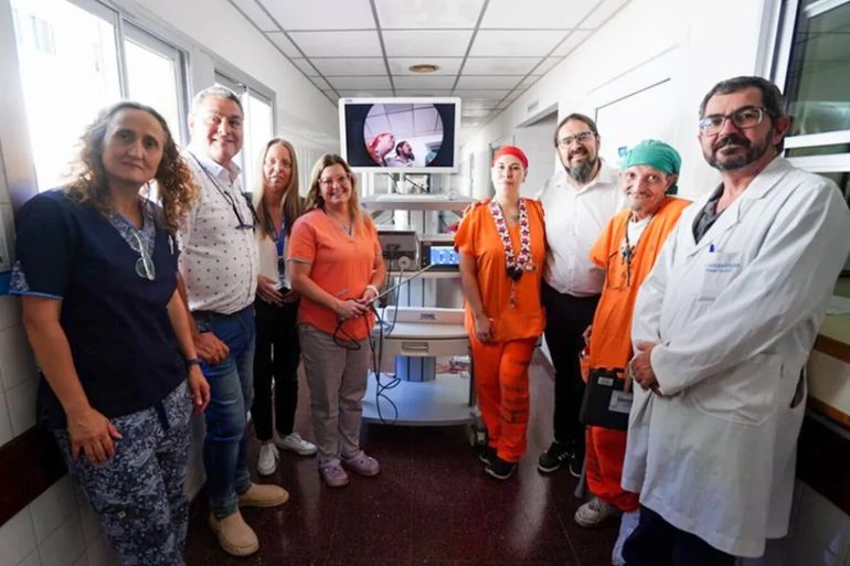 El ministro de Salud, Martín Regueiro junto a su equipo de trabajo. Foto: Gentileza. El ministro de Salud, Martín Regueiro junto a su equipo de trabajo. Foto: Gentileza.