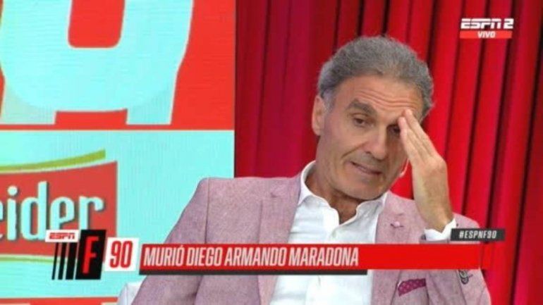 Oscar Ruggeri reveló detalles de una conversación con la ex pareja de Maradona