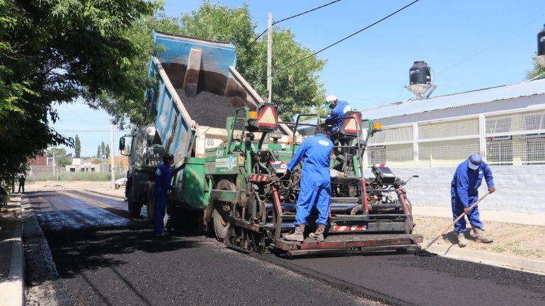 Los vecinos mejoraron el nivel de cumplimiento de pago del asfalto.