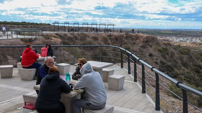 La primavera en Neuquén no está libre de un fenómeno local: el viento.