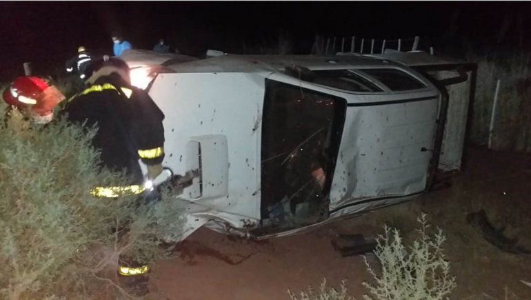 Un hombre murió tras volcar con su camioneta en Ruta 7