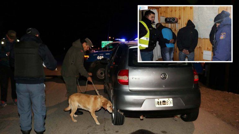 Secuestro récord: tres detenidos con más de 23 kilos de cocaína en Junín de los Andes