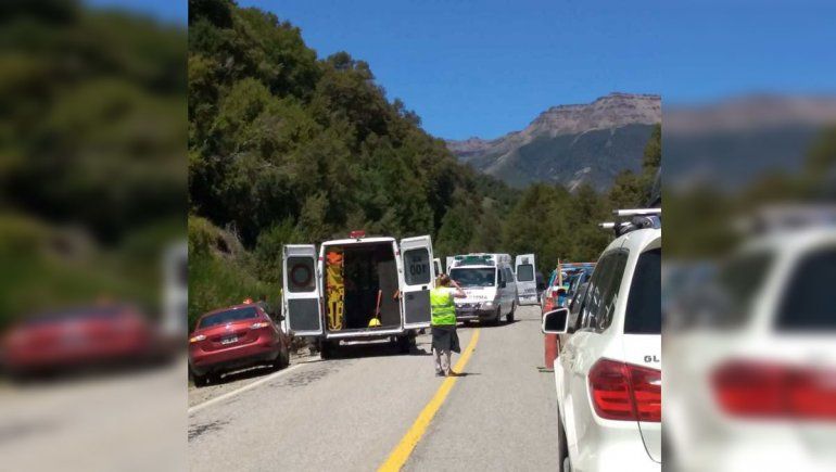 Motociclista murió tras chocar una camioneta sobre la Ruta 40