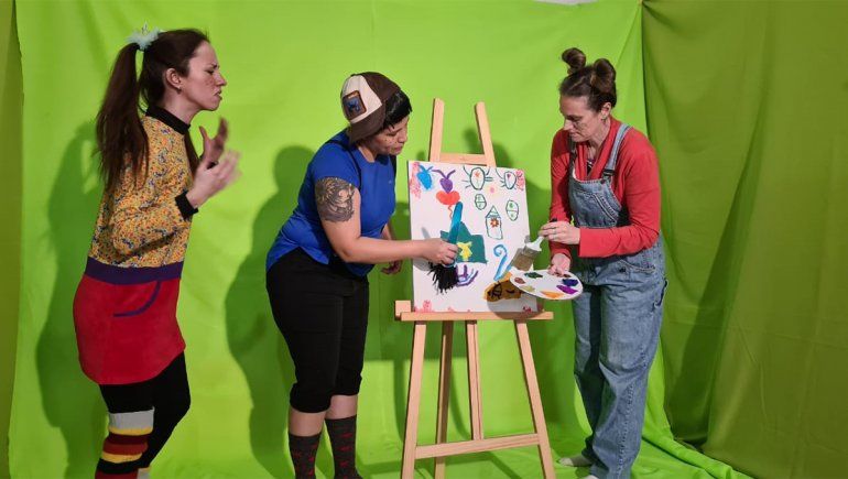 Profes de jardines de infantes hacen videos sobre los derechos de los niños