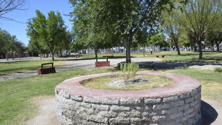 La prueba se está haciendo en una plaza de Bouquet Roldán.