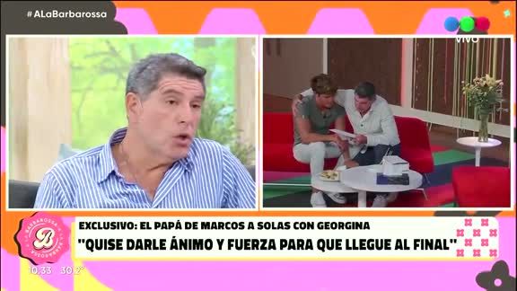 El papá de Marcos de Gran Hermano habló de su vínculo