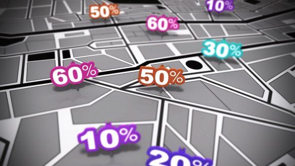 Las opciones de geolocalización varían según se trate de espacios interiores o exteriores.