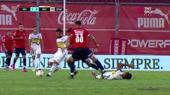 el doble pisoton de insaurralde a villa que el arbitro no vio el doble pisoton de insaurralde a villa que el arbitro no vio