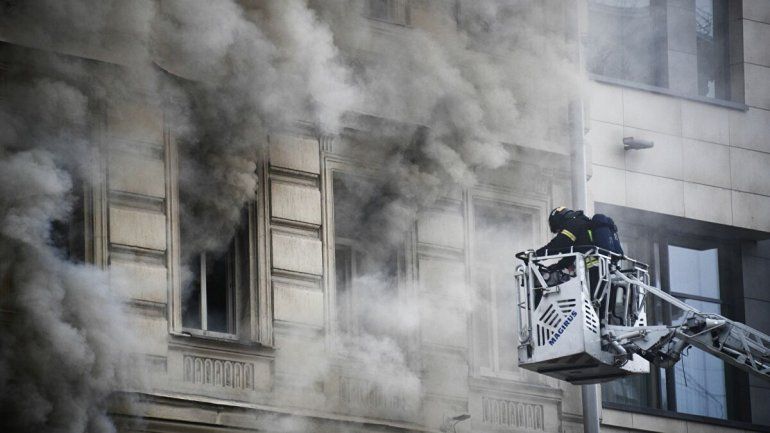 A&uacute;n se desconocen las causas del incendio que puso en peligro la vida de dos ni&ntilde;os.