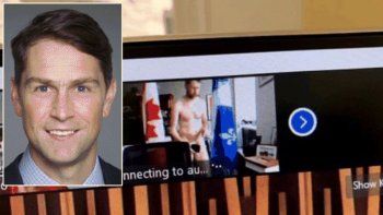 Zoom: captaron a político canadiense desnudo en sesión virtual del Congreso