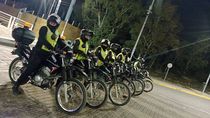 El mega operativo incluyó a 35 inspectores de tránsito de la municipalidad y 30 efectivos de la Policía.