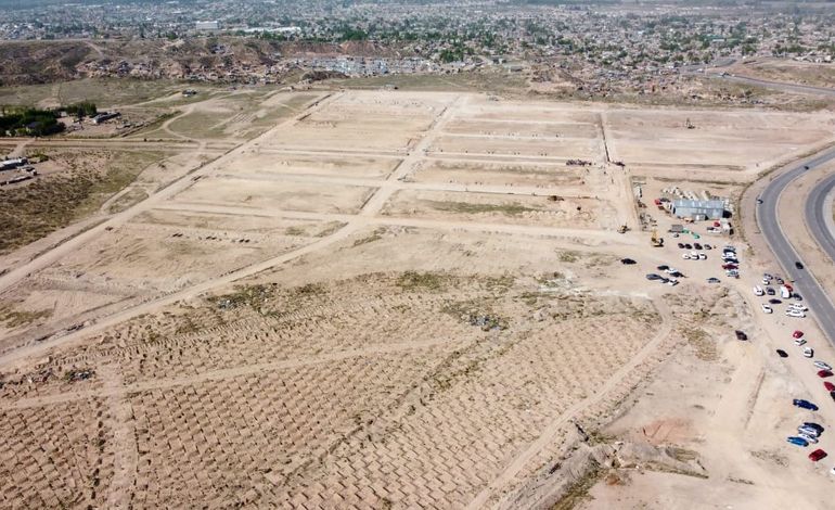Lotes intervenidos por el municipio en la zona de la meseta de Neuquén. Lotes intervenidos por el municipio en la zona de la meseta de Neuquén.