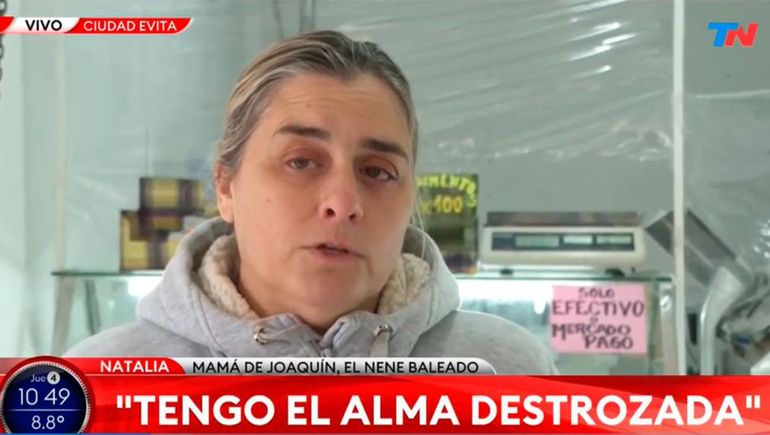 Mamá, me pegaron un tiro: el desgarrador mensaje del niño de 12 años