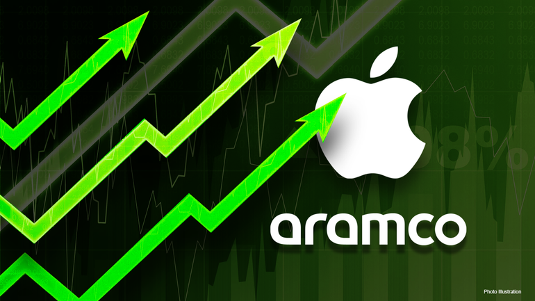 La petrolera Saudi Aramco le ganó a Apple. 