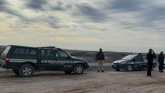 Operativo de Gendarmería Nacional.