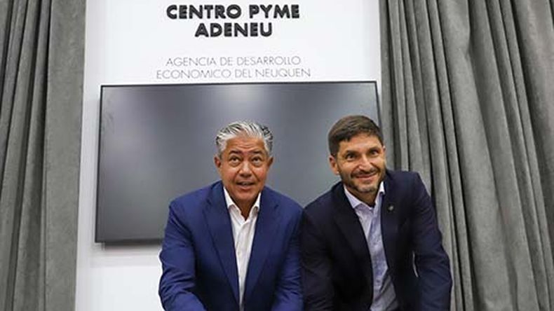 Rolando Figueroa, gobernador de Neuquén, y Maximiliano Pullaro, de Santa Fe.