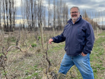 Marcelo Miras, referente del vino patagónico. Marcelo Miras, referente del vino patagónico.