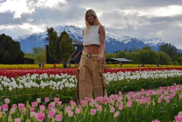 Chubut: Soledad Solaro en la Trevelin Fashion Week. Chubut: Soledad Solaro en la Trevelin Fashion Week.