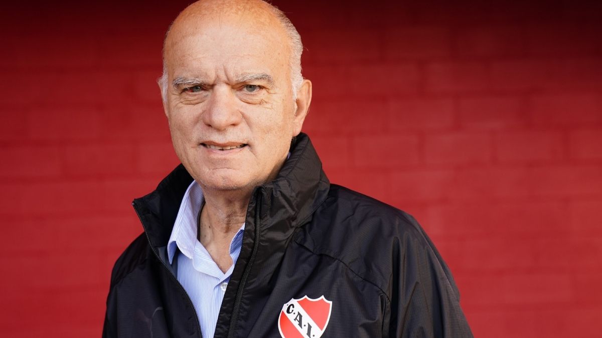 Néstor Grindetti, presidente de Independiente