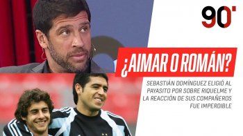 Seba Domínguez desató una inesperada polémica al escoger a Pablito por sobre Román. Seba Domínguez desató una inesperada polémica al escoger a Pablito por sobre Román.