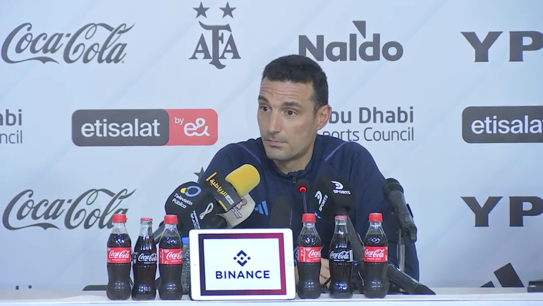 Habló Scaloni: lo difícil de la lista, cómo está Messi y equipo para el Mundial