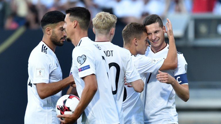 Alemania no dejó dudas ante&nbsp;el débil San Marino.
