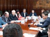 Un encuentro de los integrantes de la Ofephi y el subsecretario de Hidrocarburos, Juan Jos&eacute; Carbajales.&nbsp;