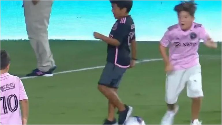 El caño de Thiago Messi que volvió locos a los fans del Inter Miami
