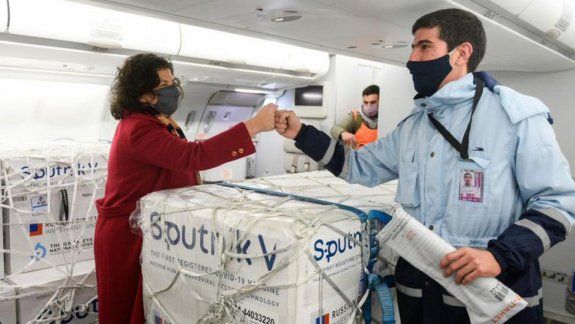 Llegaron más dosis de Sputnik V y Argentina ya tiene 18.450.140 vacunas
