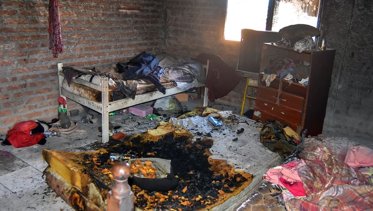 Fatal incendio en Alto Godoy: una mujer murió y otra fue internada