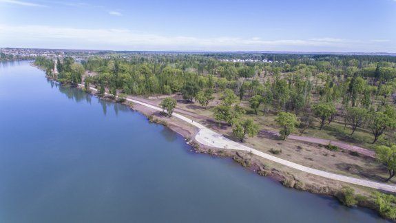 Así quedó el nuevo Paseo del Limay Oeste