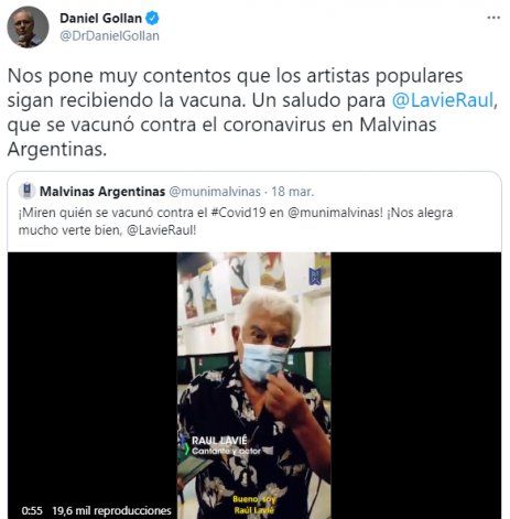 La polémica con famosos que recibieron la vacuna continúa