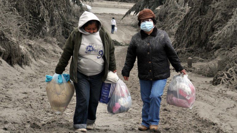Las cenizas del volcán no provocaron nuevas patologías.&nbsp;