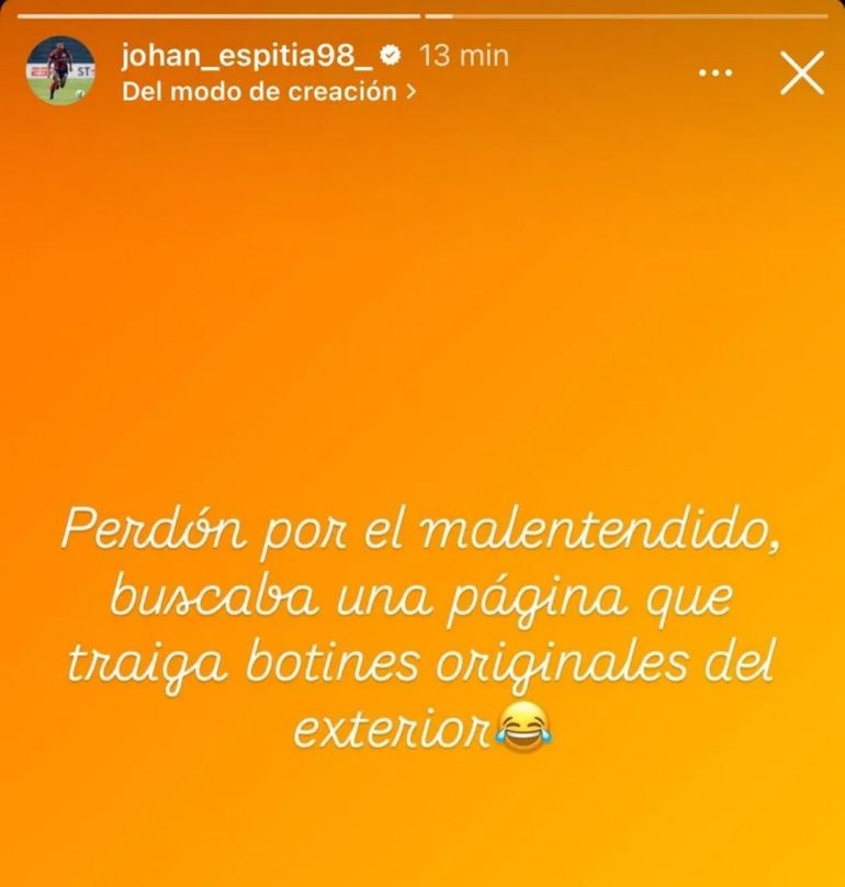 La aclaración de Jhohan Romaña La aclaración de Jhohan Romaña