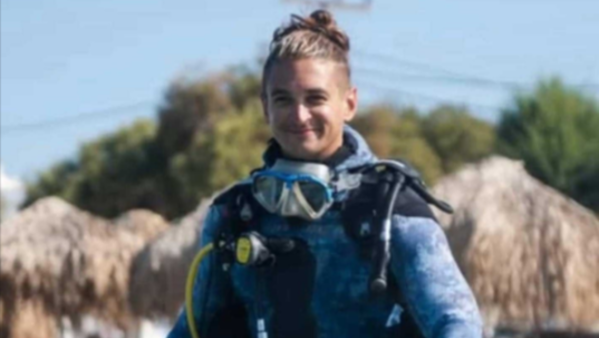 Juan Cruz Zanaboni, el buzo formado en Puerto Madryn que tuvo un accidente cuando se entrenaba en las Bahamas.&nbsp;