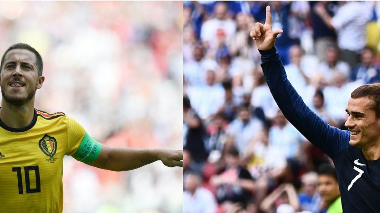Bélgica viene de eliminar a Brasil y quiere seguir festejando ante Francia