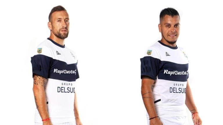 Brahian Alemán y Matías Pérez García.