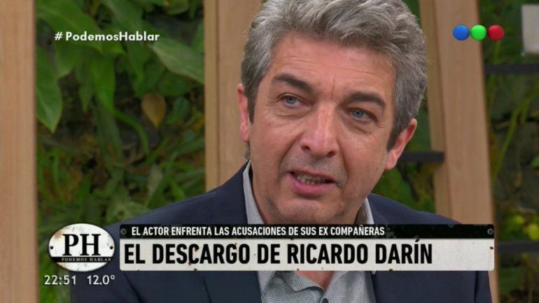 Ricardo Darín fue el gran animador del envío de Kusnetzoff.