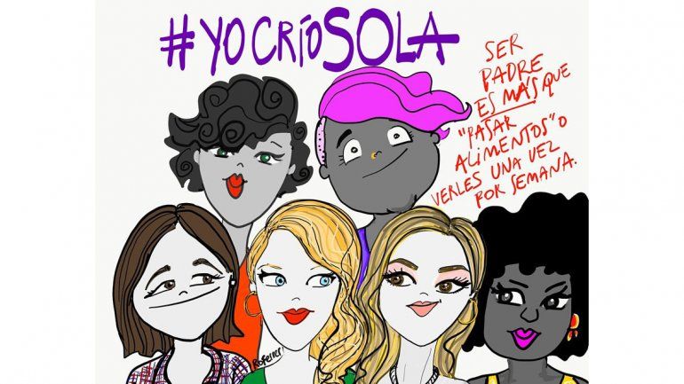 #YoCríoSola, la tendencia que desnudó un drama que atraviesa a miles