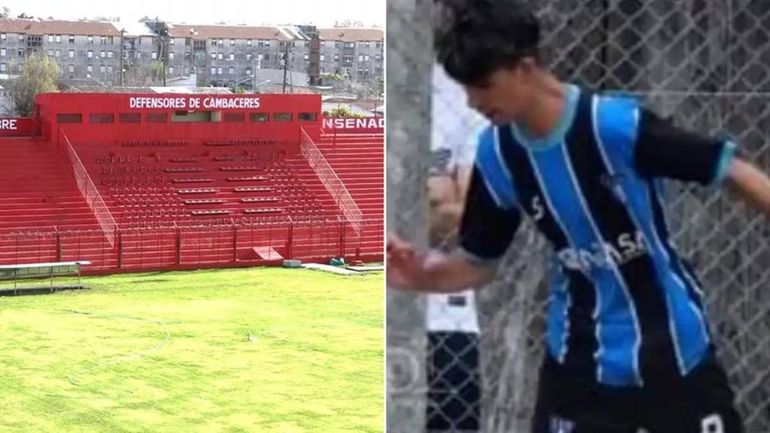 Tiago Benjamín Cricenti, el joven futbolista de 16 años se descompensó mientras jubada al fútbolo con su club 