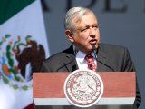 El presidente de México, Andrés Manuel López Obrador, durante un discurso por el primer año de su gobierno, en Ciudad de México, Diciembre 1, 2019. REUTERS/Edgard Garrido