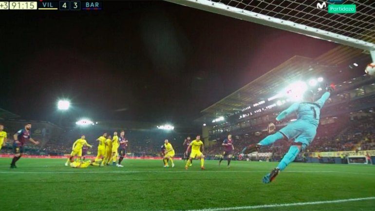 Con una joya de Messi, Barcelona salvó un empate milagroso en un partidazo